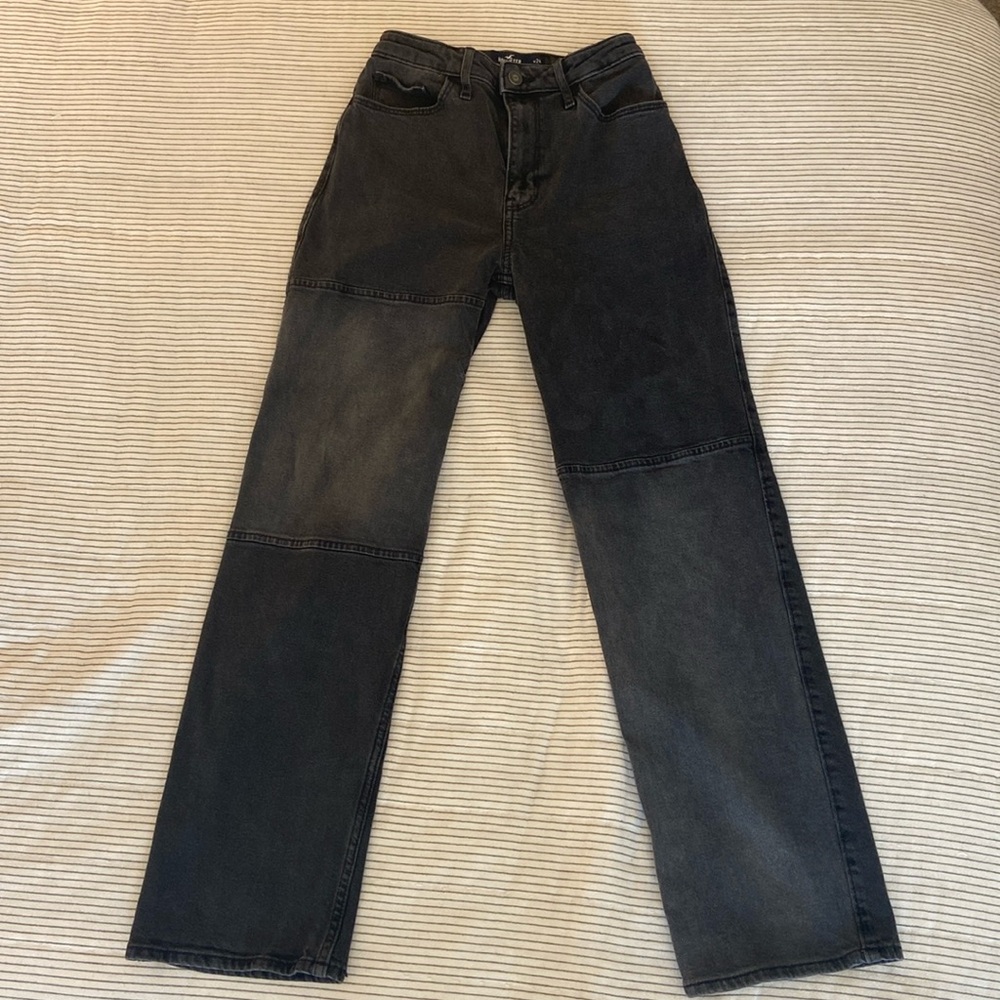 Hollister black washed jeans